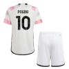 Officiële Voetbalshirt + Korte Broek Juventus Pogba 10 Uit 2023-24 - Kids